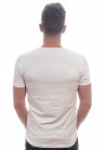 Basic Petrol White Tee