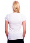 RJ Bodywear Ladies T-Shirt V-Hals White