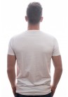 Slater T-Shirt Basic Fit O-neck white EXTRA LONG