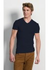 Slater V-neck blue navy