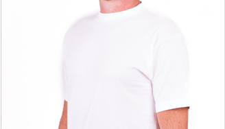 Alan Red T-Shirt Derby White 