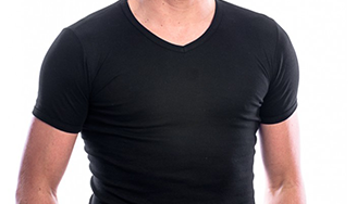 Beeren Men T-Shirt V-Hals Zwart( 3 pack)